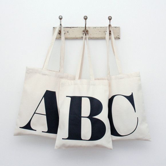 Hand-Painted Cotton Tote Bags - Assorted Designs thumbnail 5