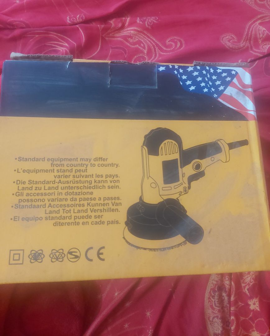 Rotary Polisher Sander Tool Boxed