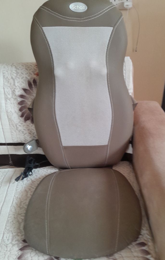 Scholl Massage Seat Cushion Beige - Image 1 of 1