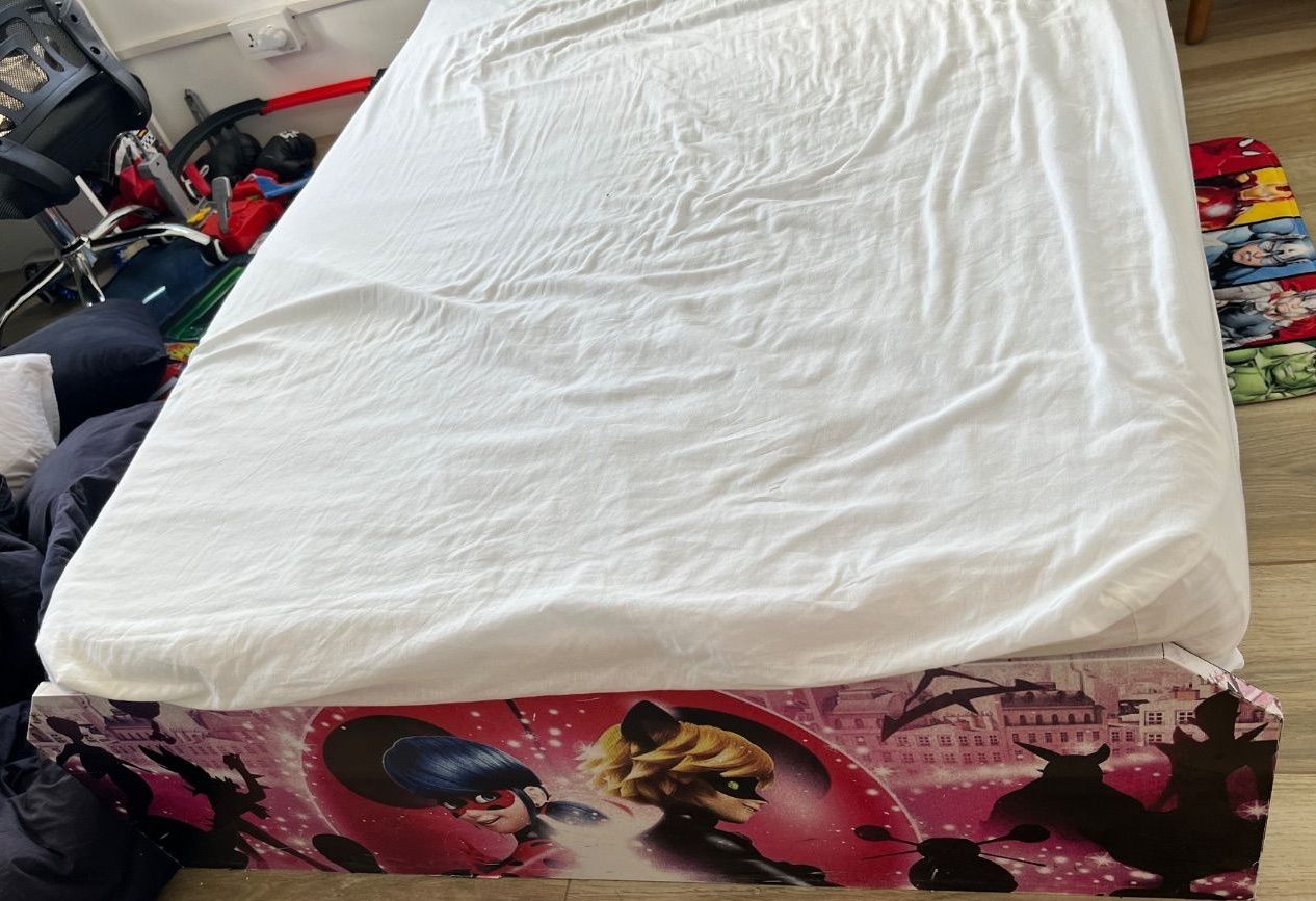 Miraculous Tales of Ladybug & Cat Noir Kids Bed with Mattress - Image 1 of 2