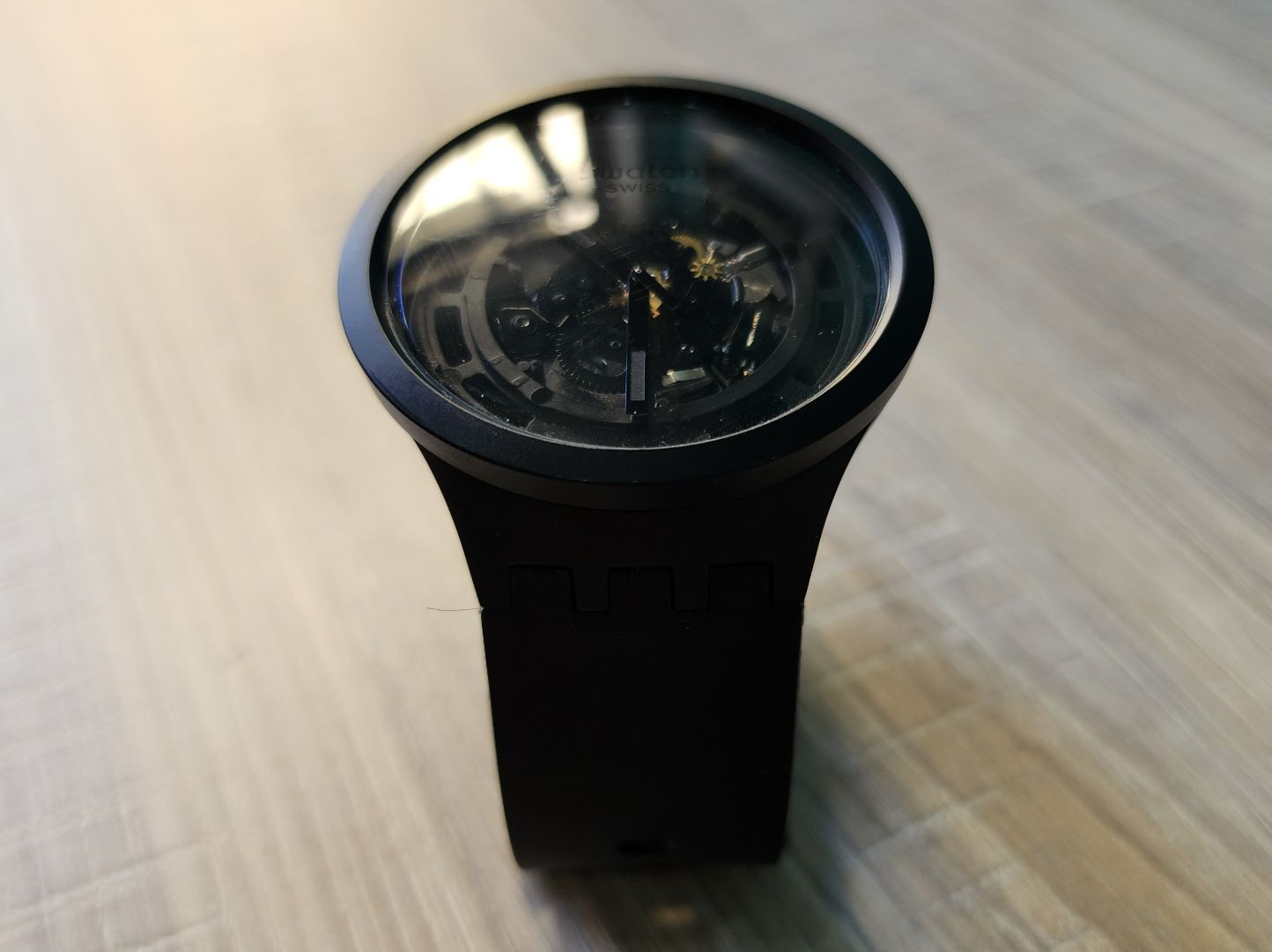 Swatch Black Skeleton Watch thumbnail 2