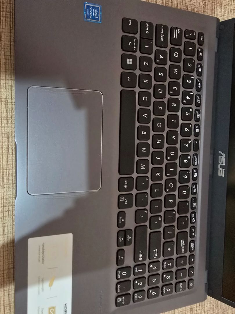 ASUS VivoBook Laptop Intel Celeron Gray thumbnail 2