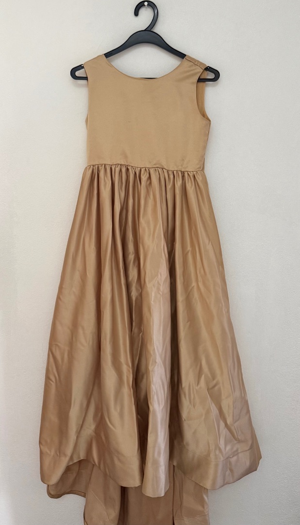 Gold Party Dress 12-13 Years
