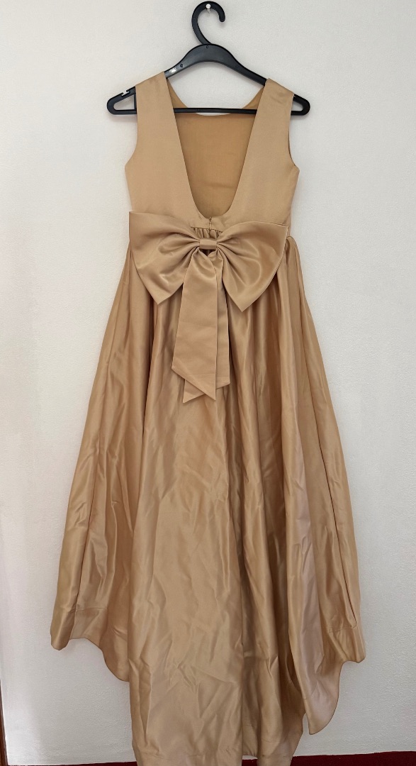 Gold Party Dress 12-13 Years thumbnail 2