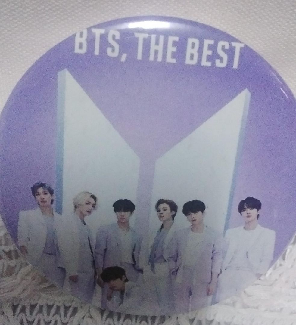 BTS The Best Round Pin Badge