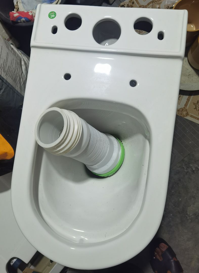 Dura Ceramic Toilet White thumbnail 2