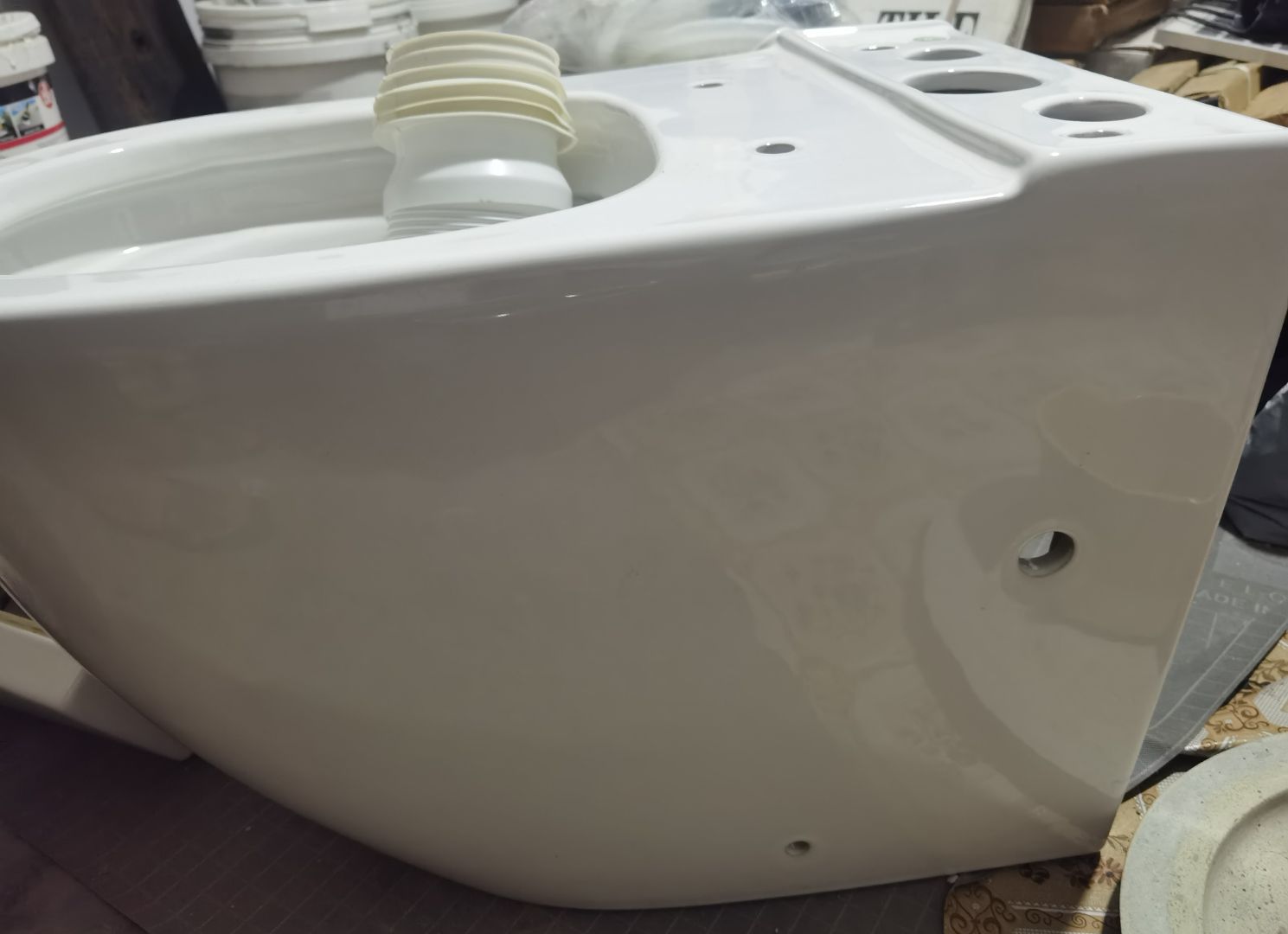 Dura Ceramic Toilet White thumbnail 3