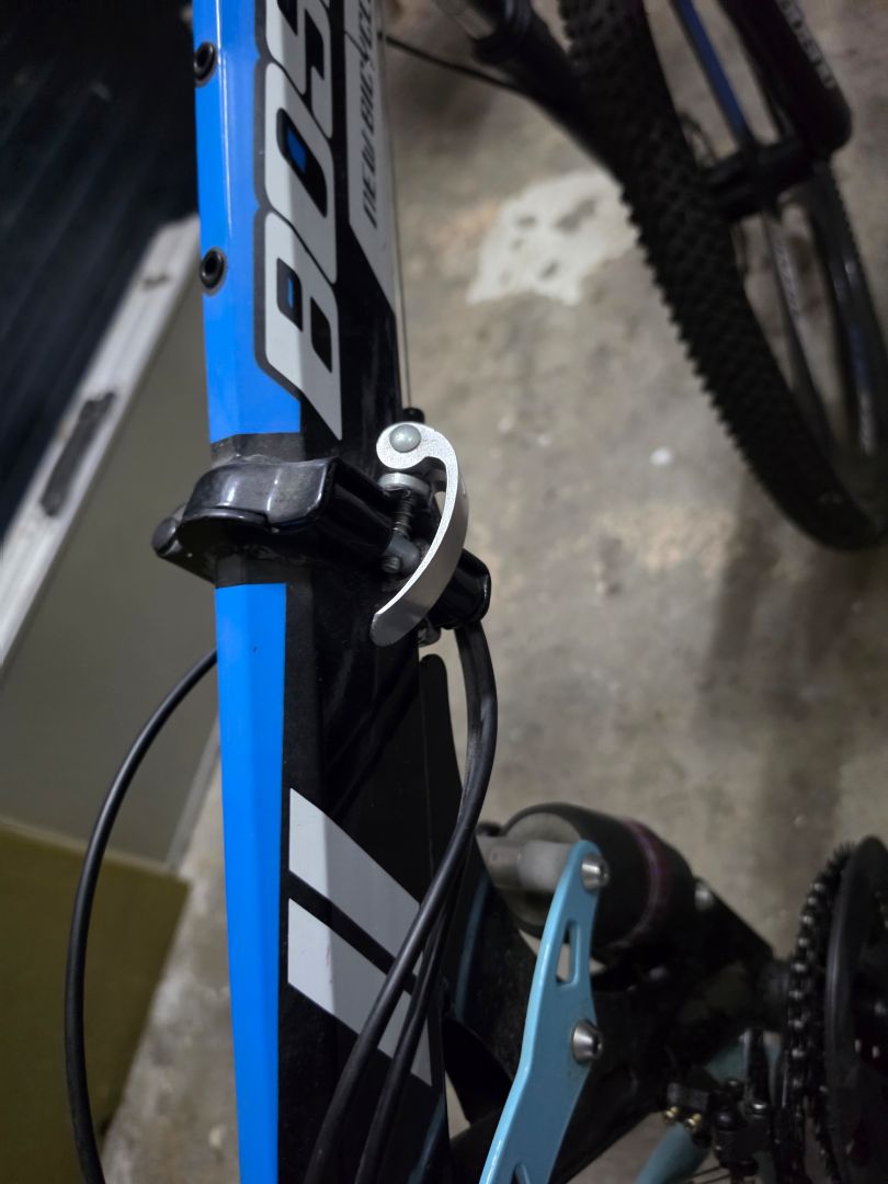 BOS Folding Mountain Bike Blue
