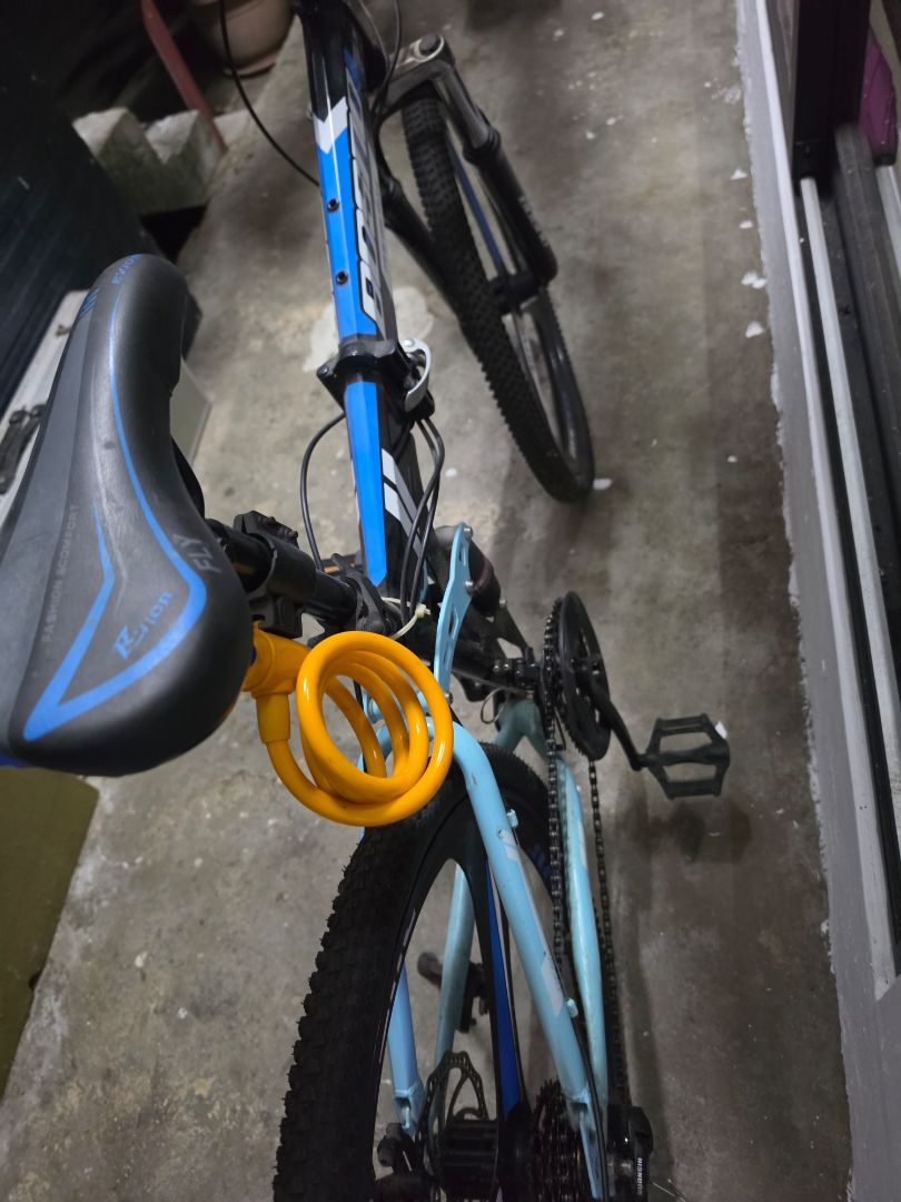 BOS Folding Mountain Bike Blue thumbnail 2