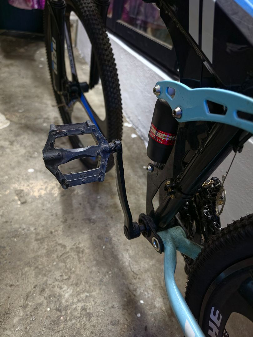 BOS Folding Mountain Bike Blue thumbnail 5