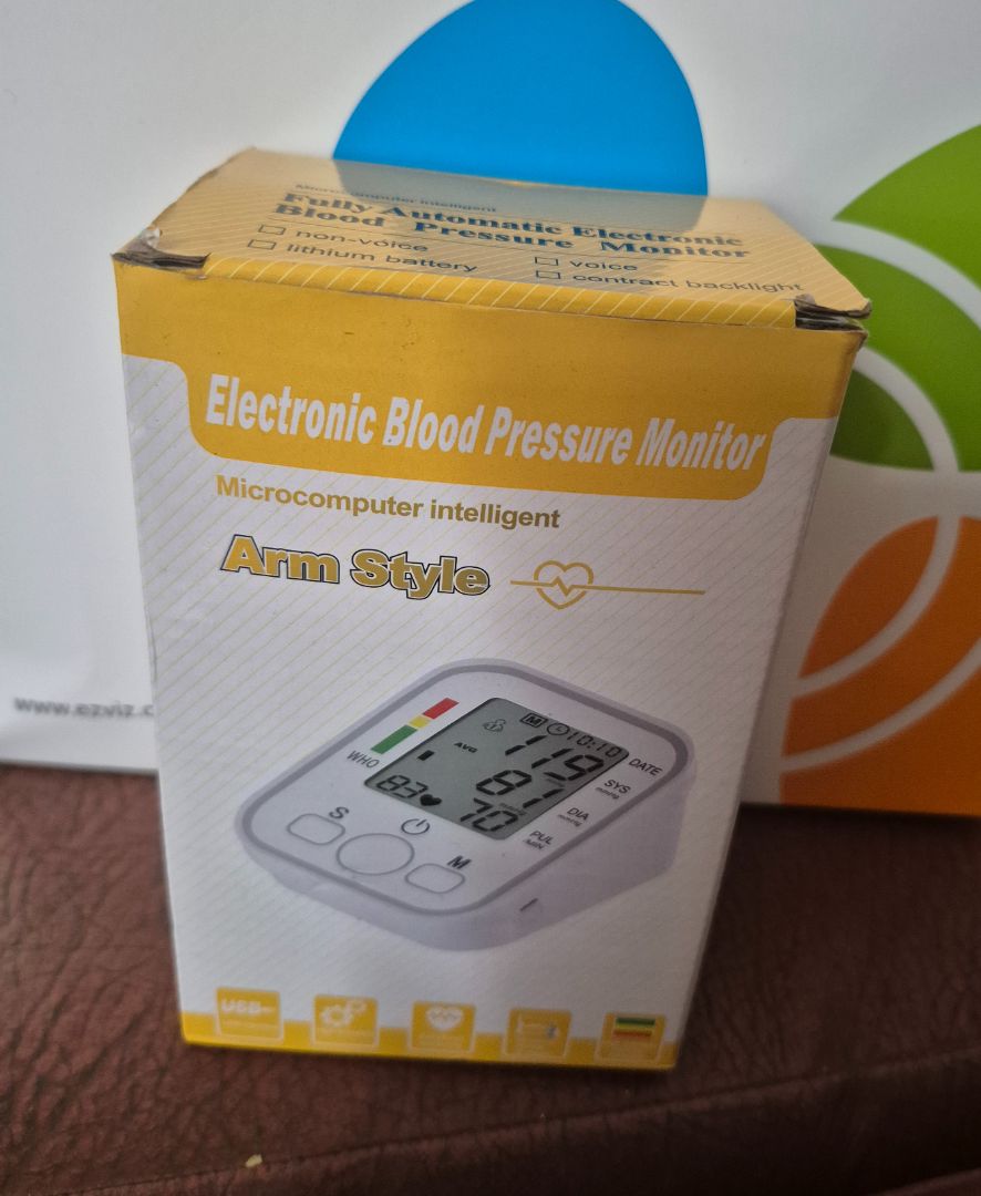 Electronic Blood Pressure Monitor Arm Style