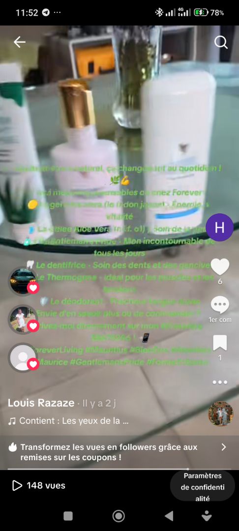 Forever Living Aloe Products Set