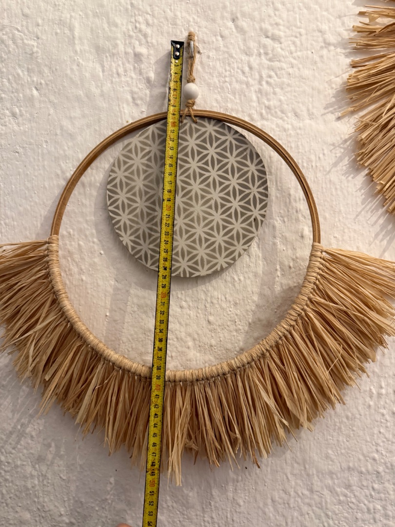 Set of 3 Boho Wall Decor Pieces thumbnail 2