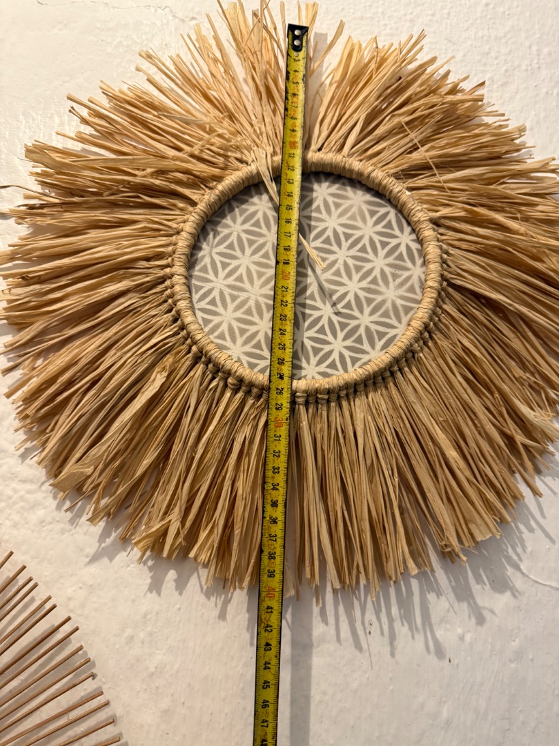 Set of 3 Boho Wall Decor Pieces thumbnail 5