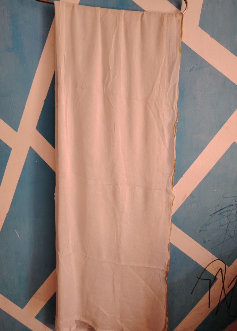 White Scarf Women Size M - Image 1 of 1
