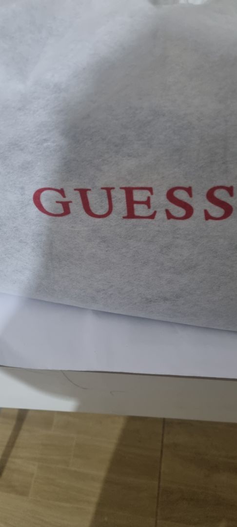 Guess Brown Logo Handbag thumbnail 4
