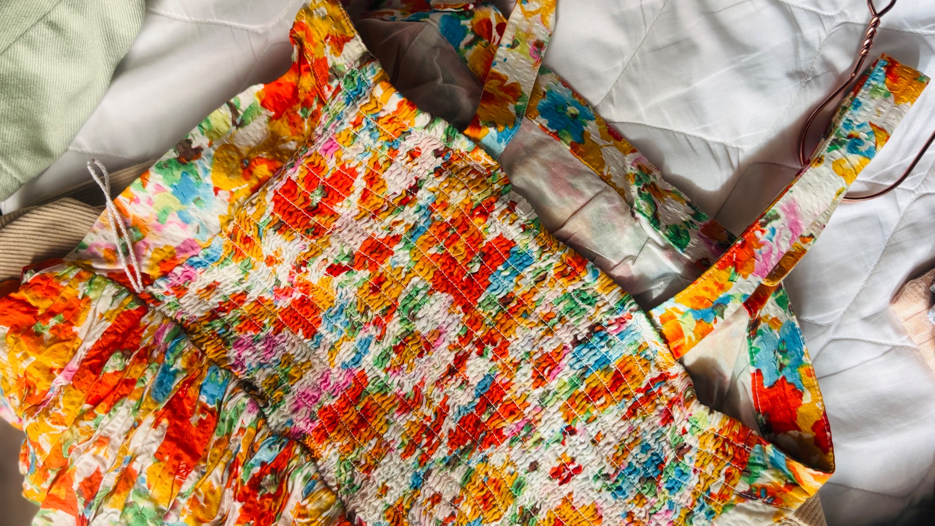 Floral Print Cotton Sundress thumbnail 2