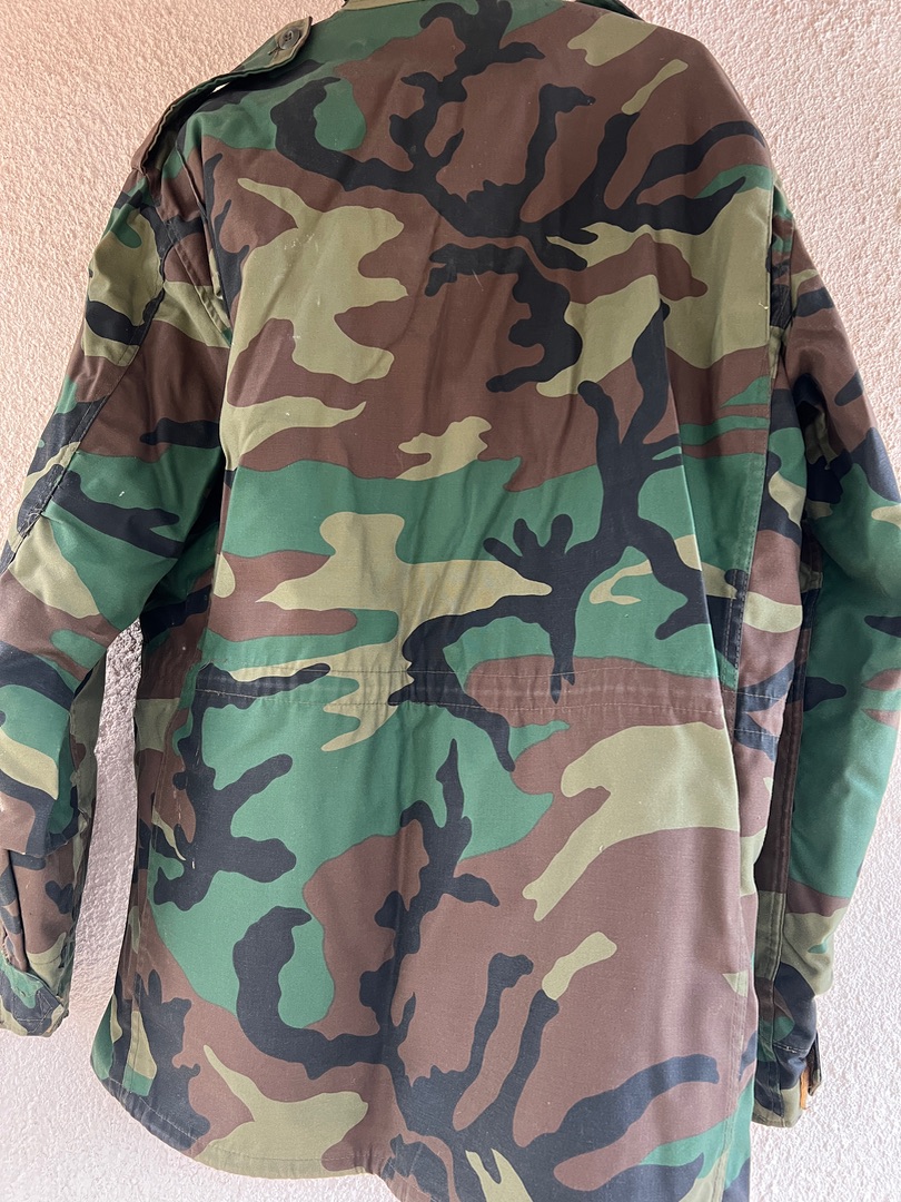 US Military M65 Field Jacket Camouflage Size XL Regular thumbnail 4