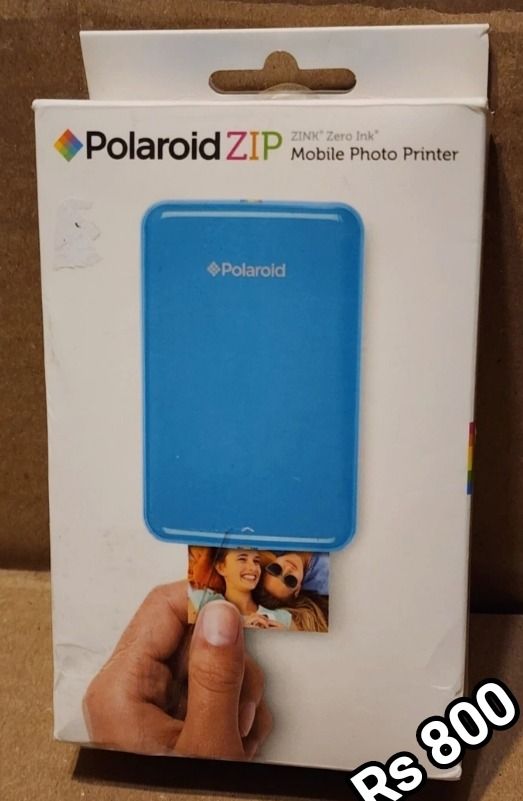 Polaroid ZIP Mobile Photo Printer Blue
