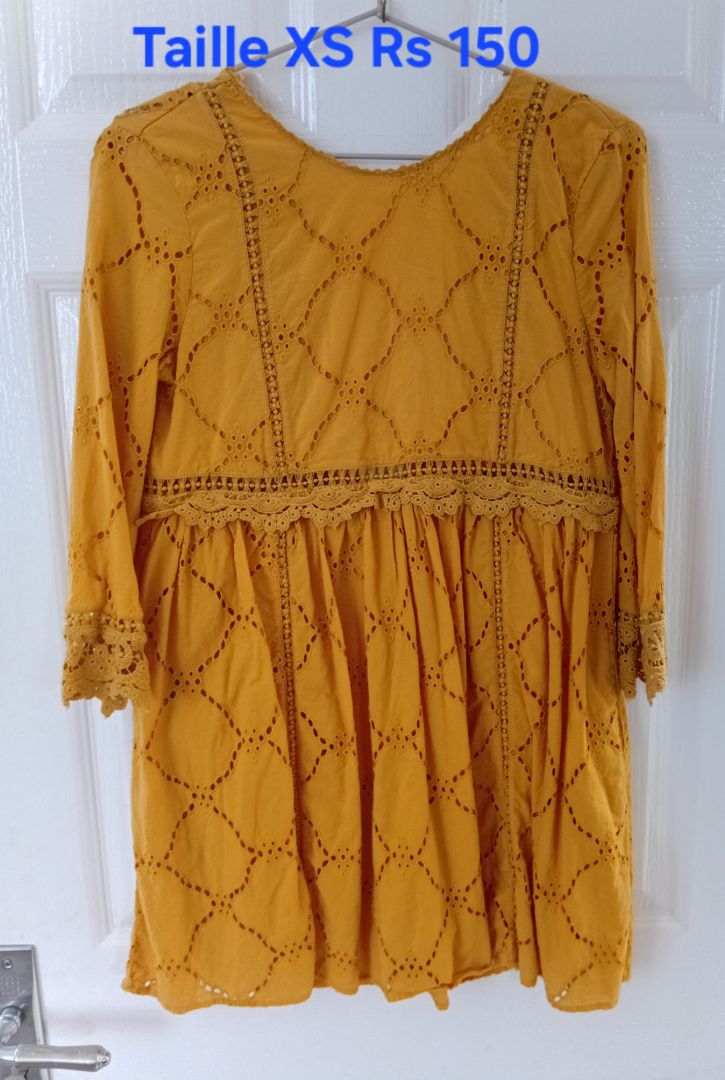 Combishort Zara Jaune Taille S