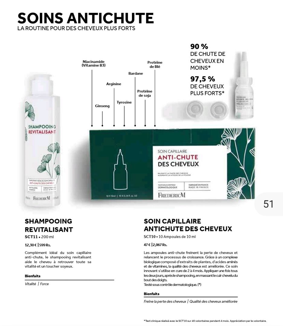 Frederic M Anti-Dandruff, Anti-Hair Loss Shampoos & Serums Set thumbnail 2
