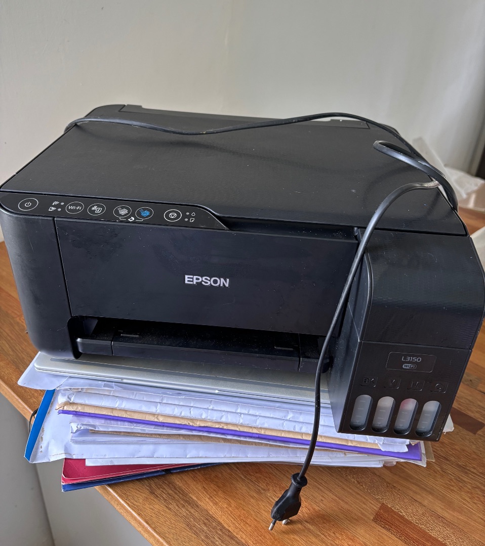 Epson EcoTank L3150 Printer Black - Image 1 of 1