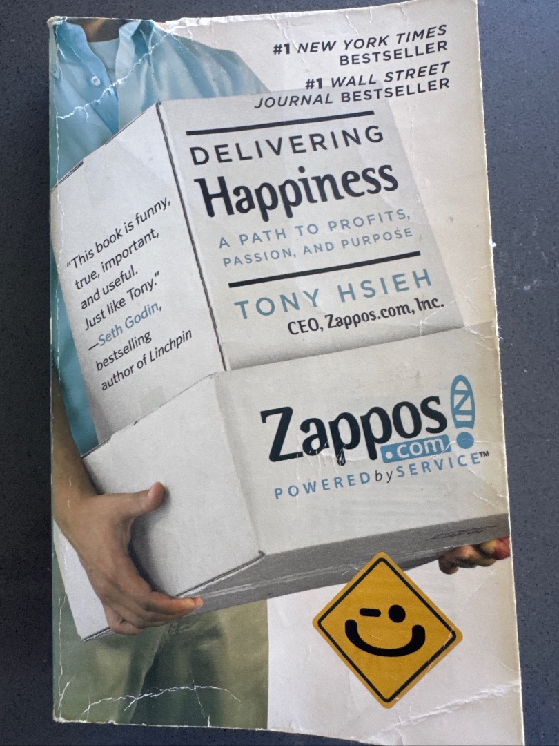 Delivering Happiness by Tony Hsieh Zappos CEO - Image 1 of 3