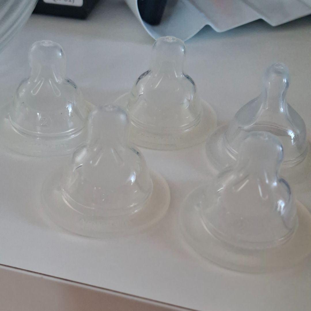 Baby Bottle Teats - Set of 5
