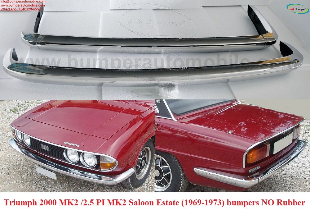 Triumph 2000 MK2 2.5 PI Saloon Bumper thumbnail 3
