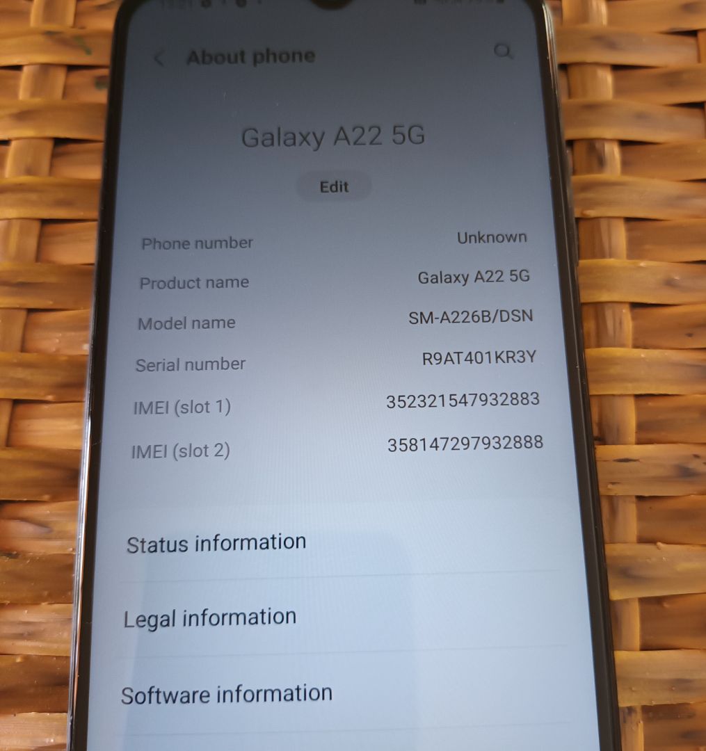 Samsung Galaxy A22 5G