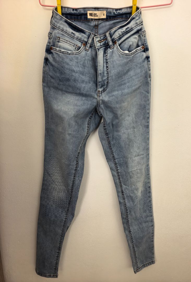 RE: Skinny High Rise Light Blue Jeans Size XS