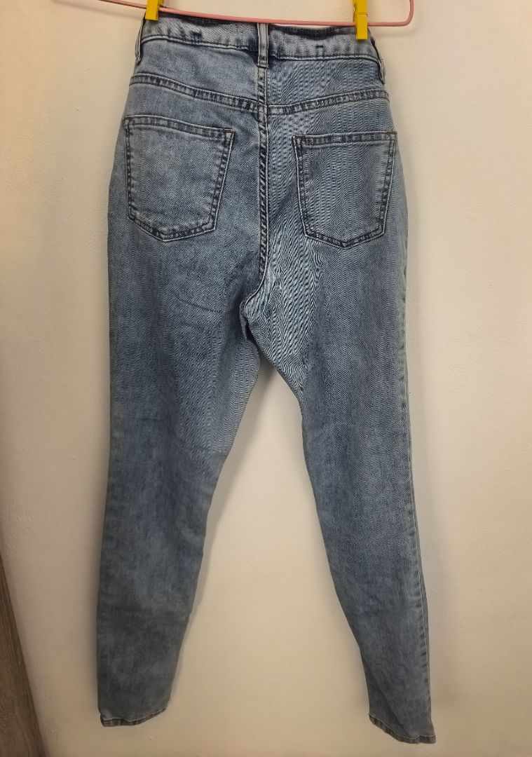 RE: Skinny High Rise Light Blue Jeans Size XS thumbnail 2