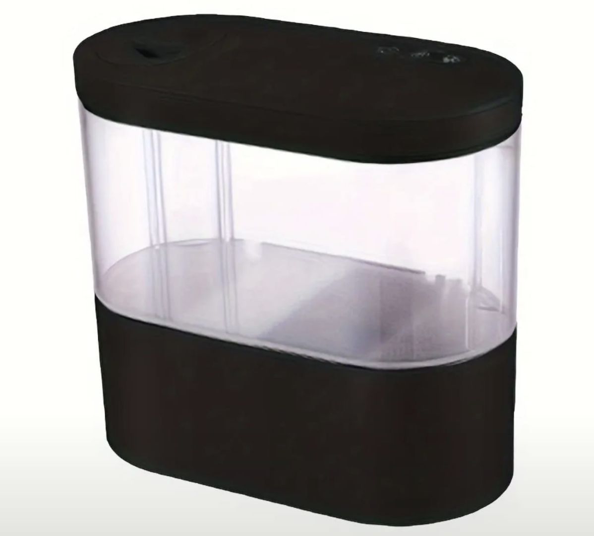 Mini Desktop Aquarium Tank Black thumbnail 2