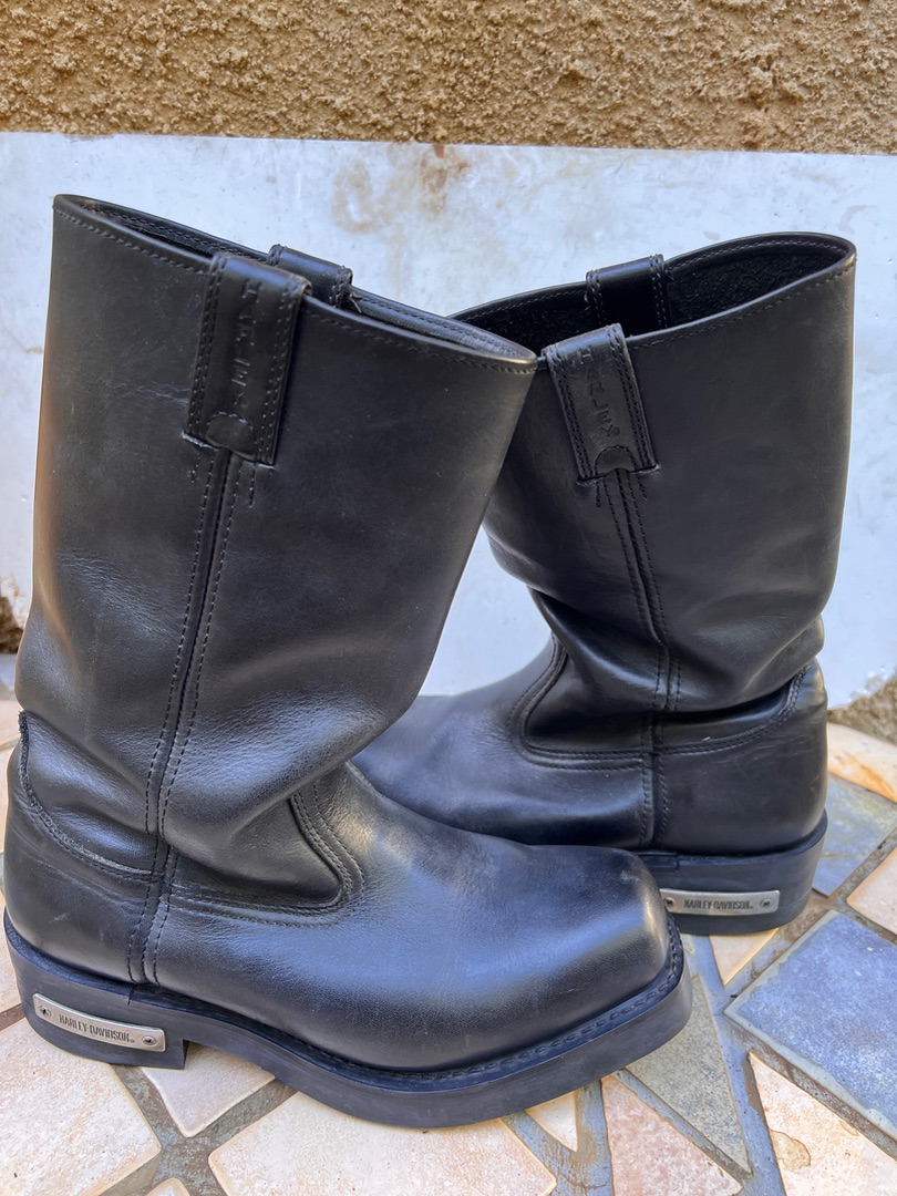 Harley-Davidson Men's Bowden Black Motorcycle Boots thumbnail 3