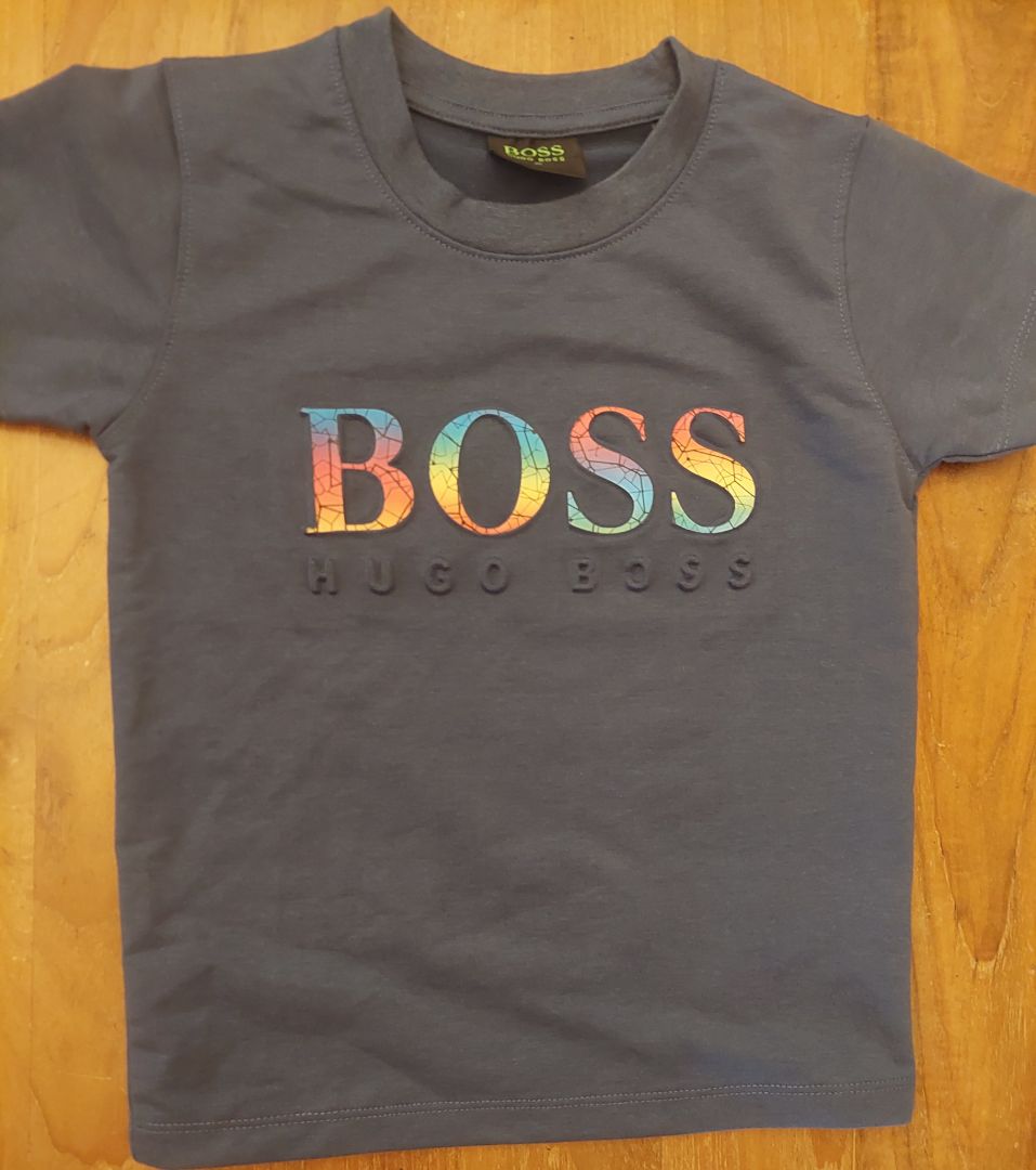 Hugo Boss Kids T-Shirt Gray