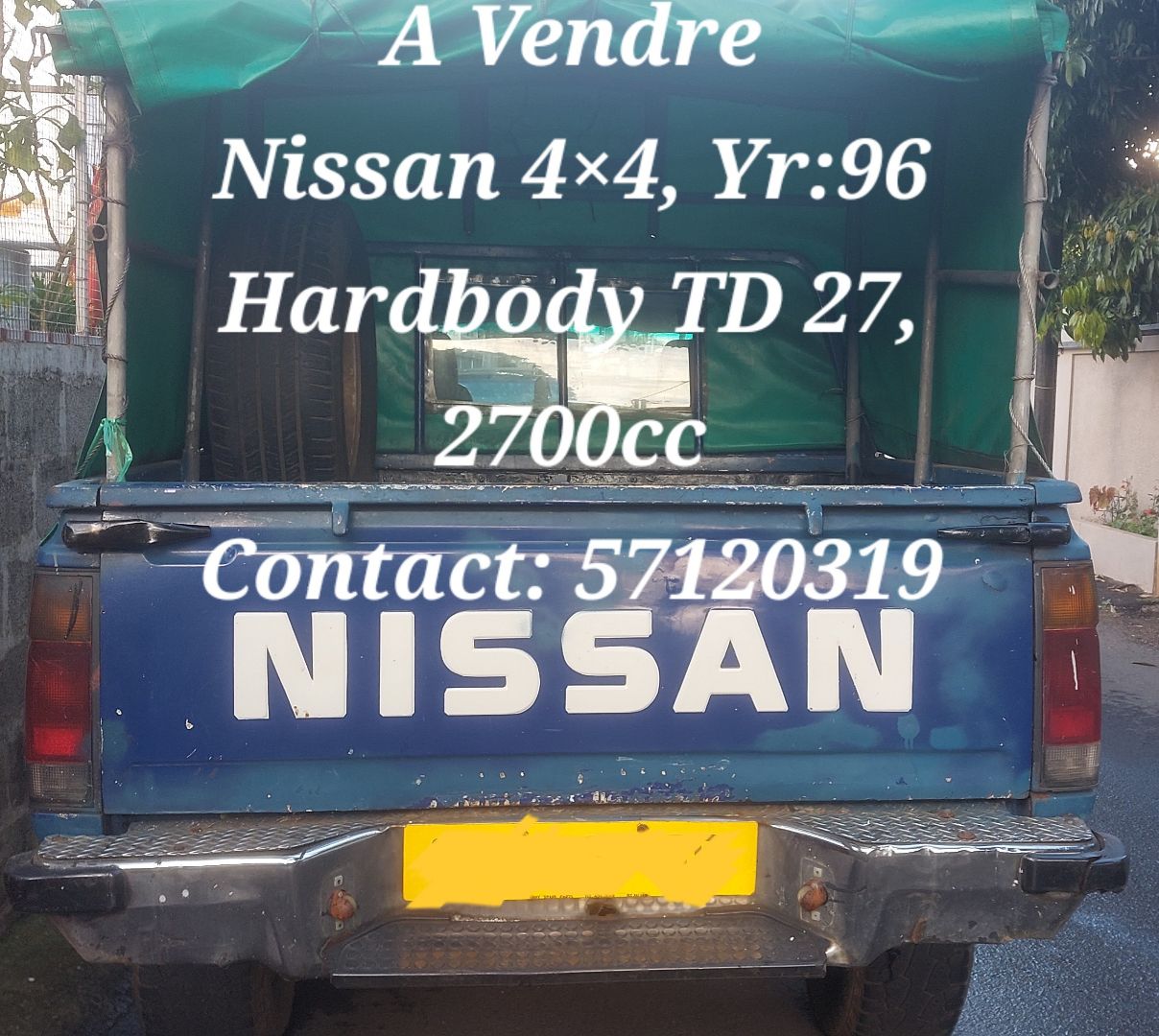 Nissan Hardbody 1996 2.7L Manual thumbnail 4