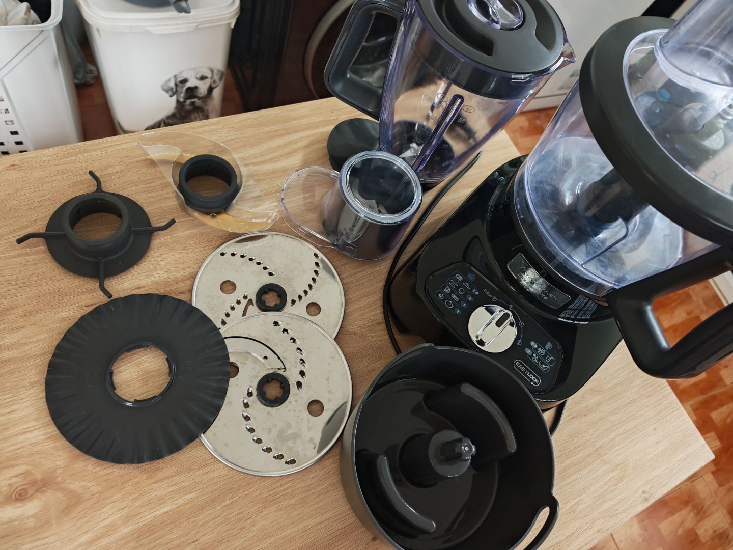 Moulinex Double Force Food Processor Black thumbnail 2