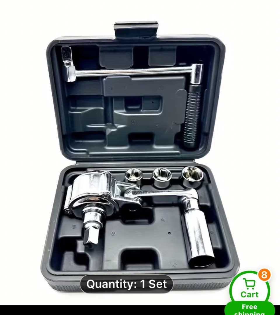 Car Lug Wrench Torque Multiplier Set Black