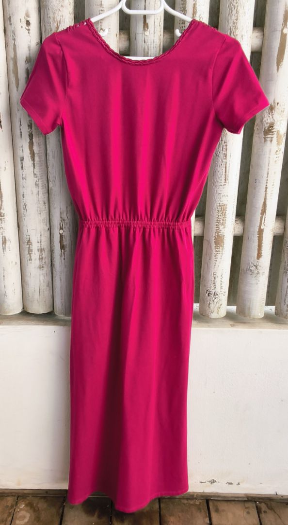Sezane Monica Pink Dress Size thumbnail 3
