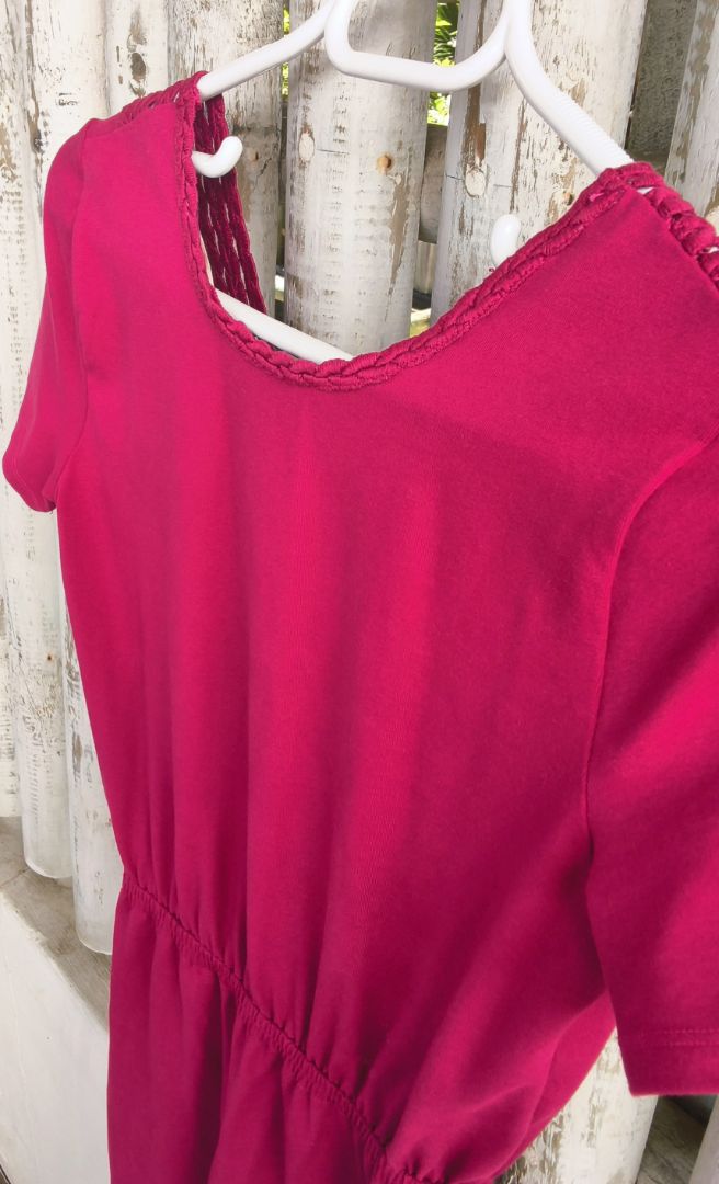 Sezane Monica Pink Dress Size thumbnail 4