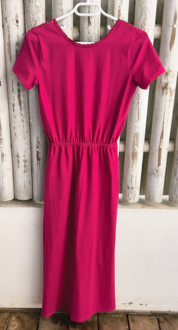 Sezane Monica Pink Dress Size thumbnail 7