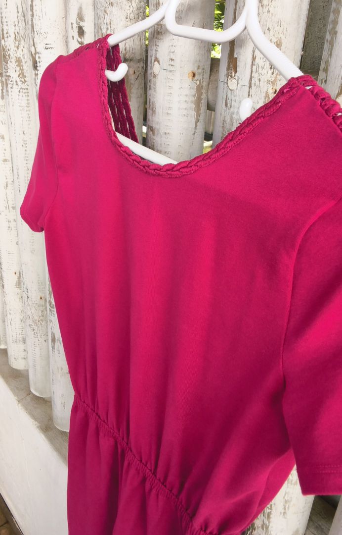 Sezane Monica Pink Dress Size thumbnail 8