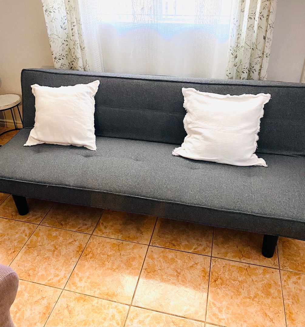 Dark Gray Convertible Sofa Bed