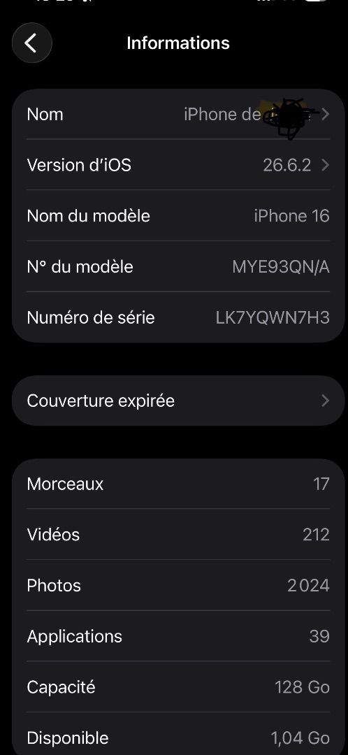 Apple iPhone 16 128GB White thumbnail 4