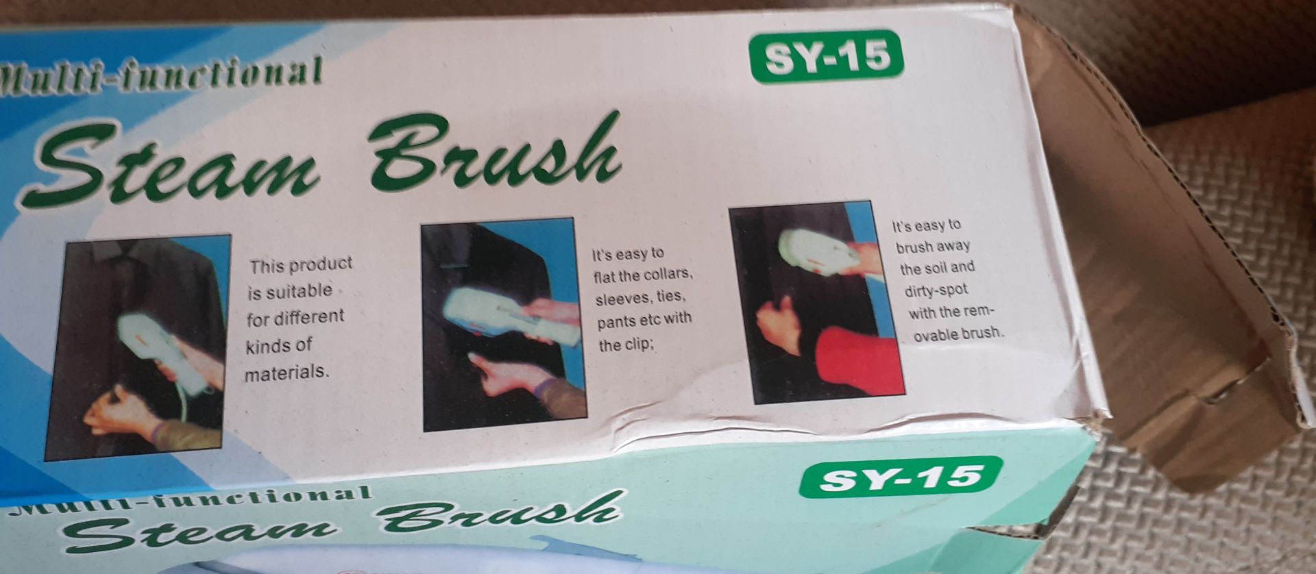 SMASIR Multi-functional Steam Brush SY-15 White thumbnail 2
