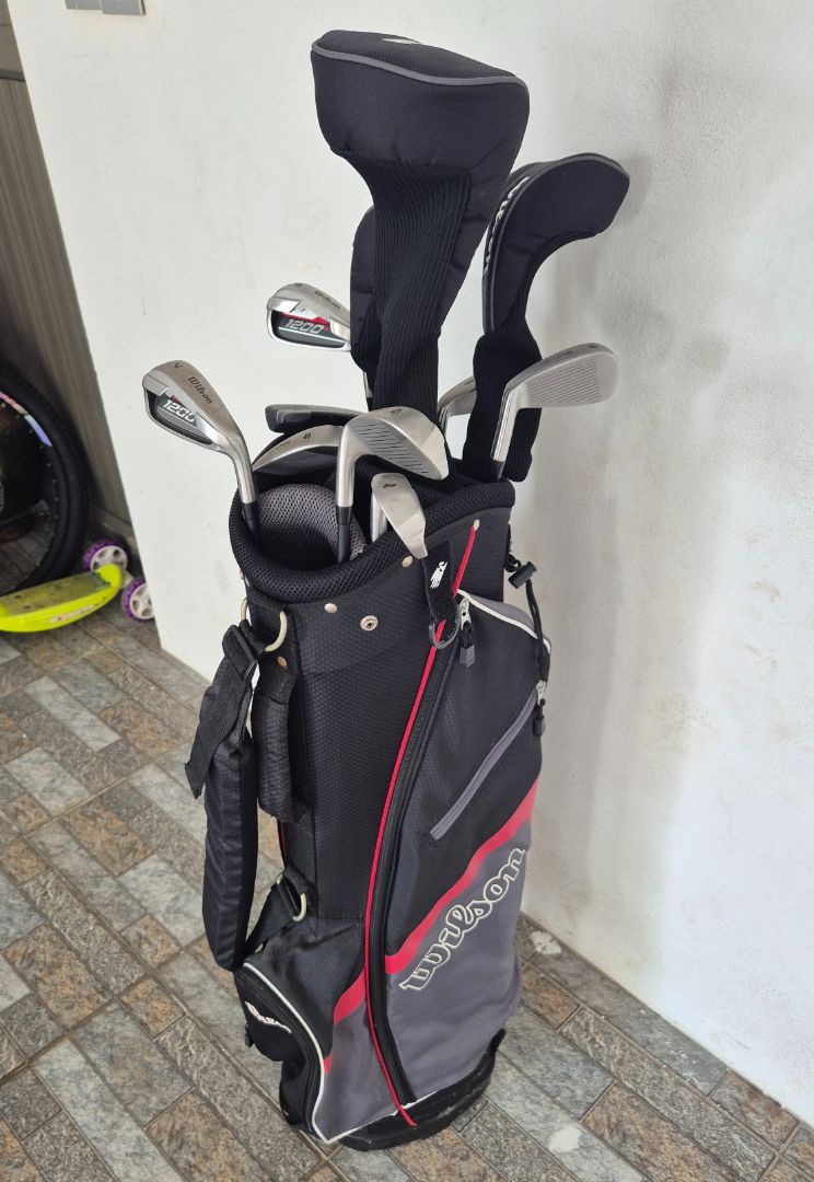 Wilson 1200 Golf Club Set with Bag thumbnail 3