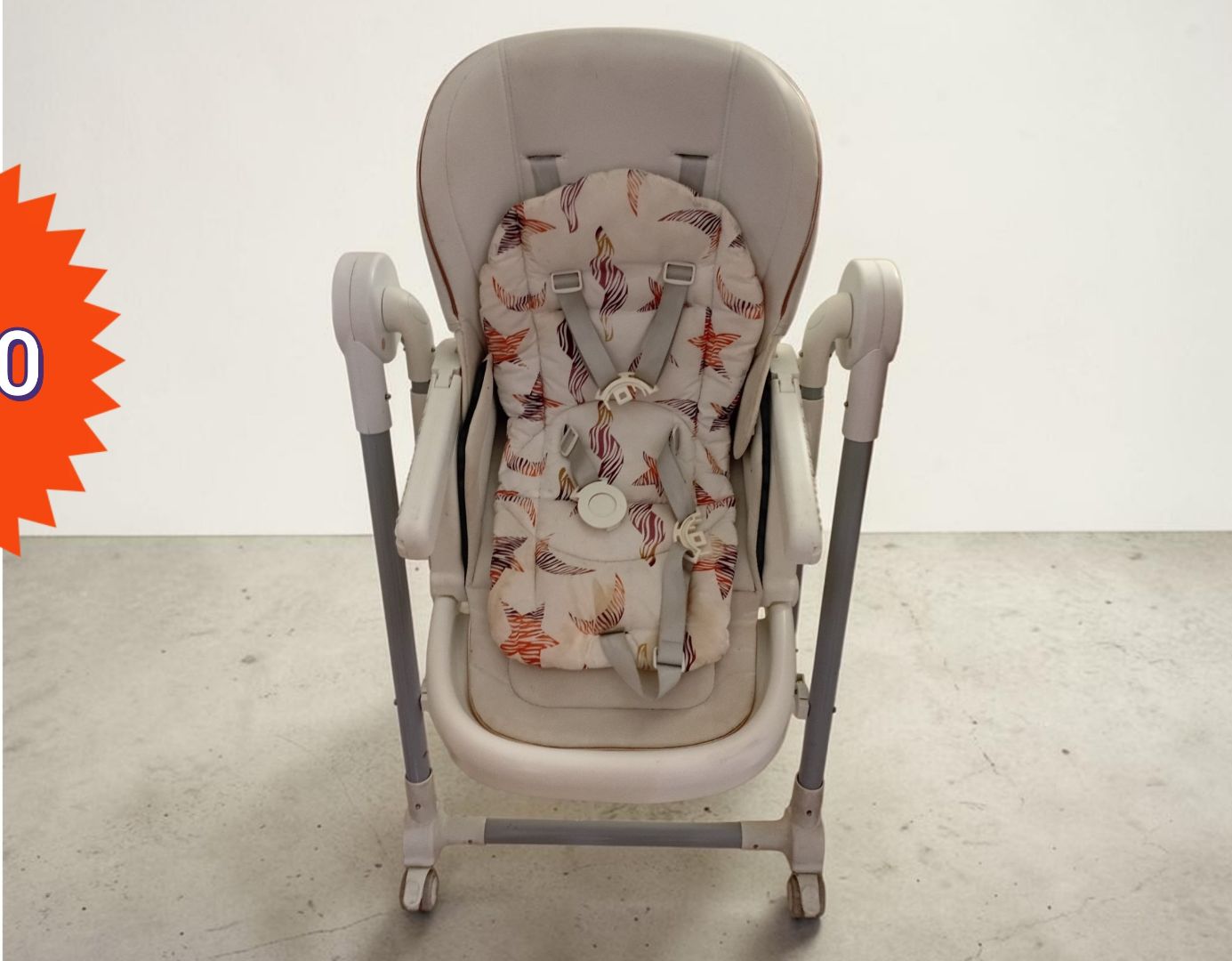 3-in-1 Baby High Chair Gray