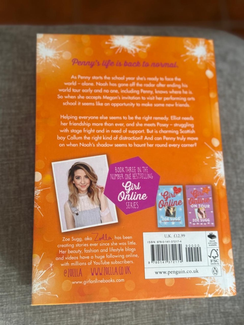 Girl Online book series by Zoe Sugg ( 3 books, Penguin paperback) thumbnail 2