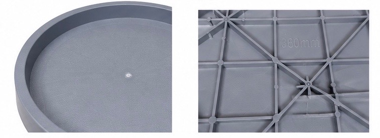 Heavy-Duty Gas Cylinder and Plant Trolley Grey thumbnail 8