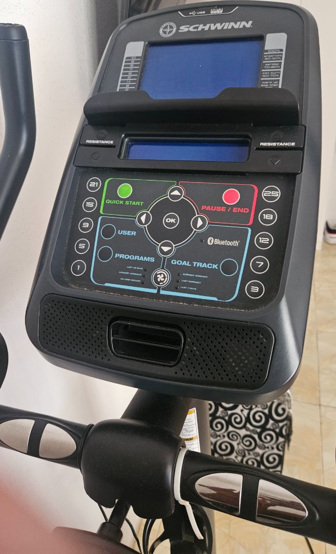 Schwinn Upright Exercise Bike Black thumbnail 3